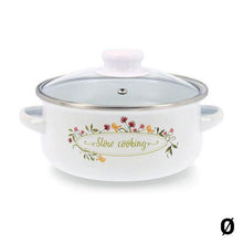Carica l'immagine nel visualizzatore di Gallery, Casseruola con coperchio in vetro Quid Memory Acciaio Smaltato - New Shop Generation
