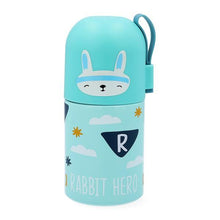 Carica l'immagine nel visualizzatore di Gallery, Thermos da Viaggio Quid Rabit Go Hero Multicolore Acciaio inossidabile 0,35 L