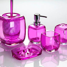 Carica l'immagine nel visualizzatore di Gallery, portasapone Plastica Trasparente Lilla - New Shop Generation