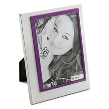 Carica l'immagine nel visualizzatore di Gallery, Portafoto Alluminio Bianco/Viola - New Shop Generation