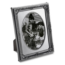 Carica l'immagine nel visualizzatore di Gallery, Portafoto Plastica Vintage Argentato Ovale - New Shop Generation