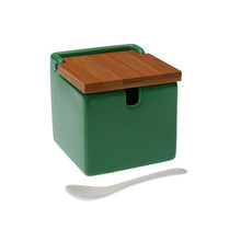 Carica l'immagine nel visualizzatore di Gallery, Portazucchero Ceramică Bambù (9 x 9 x 9 cm) - New Shop Generation