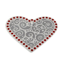 Carica l'immagine nel visualizzatore di Gallery, Sottopentola Sughero Ceramică (19 x 16 cm) Cuore - New Shop Generation