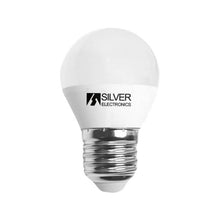 Carica l'immagine nel visualizzatore di Gallery, Lampadina LED Sferica Silver Electronics 960727 E27 7W Luce calda - New Shop Generation