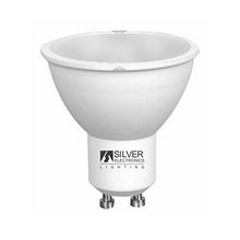 Carica l'immagine nel visualizzatore di Gallery, Lampadina Dicroica Silver Electronics ECO GU10 4W Luce calda - New Shop Generation