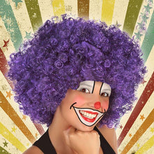 Carica l'immagine nel visualizzatore di Gallery, Parrucca Capelli Ricci Pagliaccio Viola 117488 - New Shop Generation