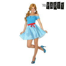 Carica l'immagine nel visualizzatore di Gallery, Costume per Adulti Anni 50 Azzurro - New Shop Generation