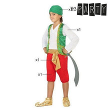 Carica l'immagine nel visualizzatore di Gallery, Costume per Bambini Pirata arabo Verde (4 Pcs) - New Shop Generation