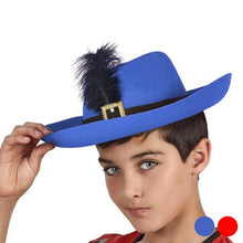 Carica l'immagine nel visualizzatore di Gallery, Cappello Moschettiere Piuma 110606 - New Shop Generation