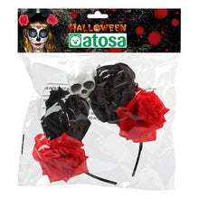 Carica l'immagine nel visualizzatore di Gallery, Diadema Teschio Nero Rosso - New Shop Generation