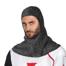 Carica l'immagine nel visualizzatore di Gallery, Cappuccio di Maglia Medievale Grigio - New Shop Generation
