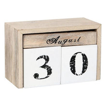 Carica l'immagine nel visualizzatore di Gallery, Calendario di Legno 114851 - New Shop Generation
