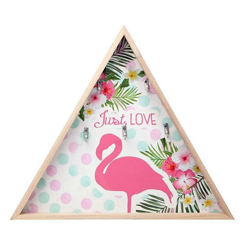 Appendiabiti da parete Fenicottero Rosa (34,5 x 4 x 34,5 cm) 114868 - New Shop Generation