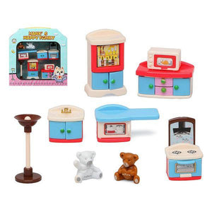Accessori per Casa delle Bambole Happy Family Kitchen