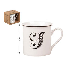Carica l'immagine nel visualizzatore di Gallery, Tazza di Ceramica Lettere (310 Ml)