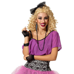Accessori per travestimenti Anni 80 Nero (7 Pcs) - New Shop Generation