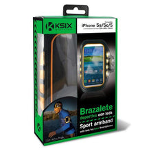 Carica l'immagine nel visualizzatore di Gallery, Braccialetto Sportivo con LED KSIX 4" Nero Neoprene - New Shop Generation