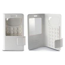 Carica l'immagine nel visualizzatore di Gallery, Custodia Folio per Cellulare KSIX 4,5" Bianco Universale - New Shop Generation