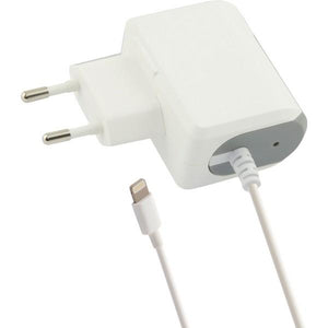 Caricabatterie da Parete Lightning 1a Contact iPhone Bianco - New Shop Generation