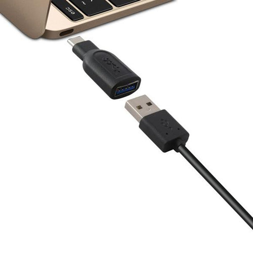 Adattatore USB 3.0 con USB-C 3.1 Nero - New Shop Generation