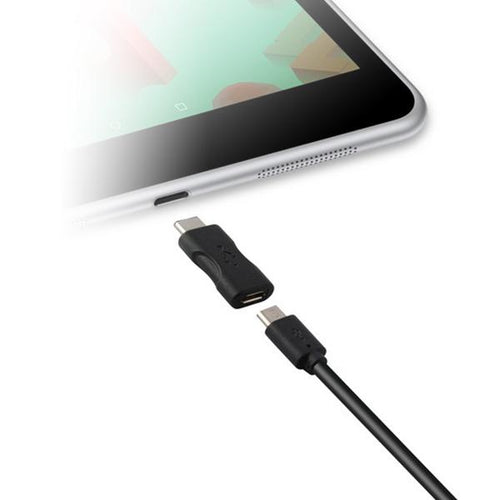 Adattatore USB 2.0 con USB-C 3.1 KSIX Nero - New Shop Generation