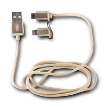 Carica l'immagine nel visualizzatore di Gallery, Cavo da USB a Micro USB e Lightning KSIX - New Shop Generation
