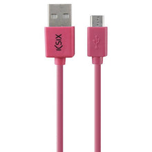 Carica l'immagine nel visualizzatore di Gallery, Cavo da USB a Micro USB KSIX 1 m - New Shop Generation