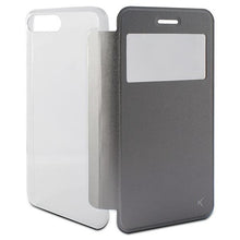 Carica l&#39;immagine nel visualizzatore di Gallery, Custodia Folio per Cellulare Iphone 8 Plus/7 Plus KSIX Crystal View - New Shop Generation