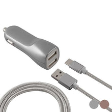 Carica l&#39;immagine nel visualizzatore di Gallery, Caricabatterie per Auto KSIX USB Metallizzato - New Shop Generation