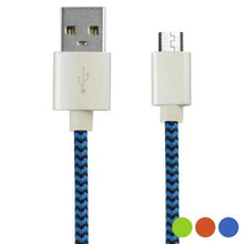 Carica l'immagine nel visualizzatore di Gallery, Cavo da USB a Micro USB KSIX 1 m - New Shop Generation