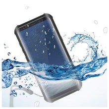 Carica l'immagine nel visualizzatore di Gallery, Custodia Subacquea Samsung Galaxy S8+ KSIX Aqua Case Nero Trasparente - New Shop Generation
