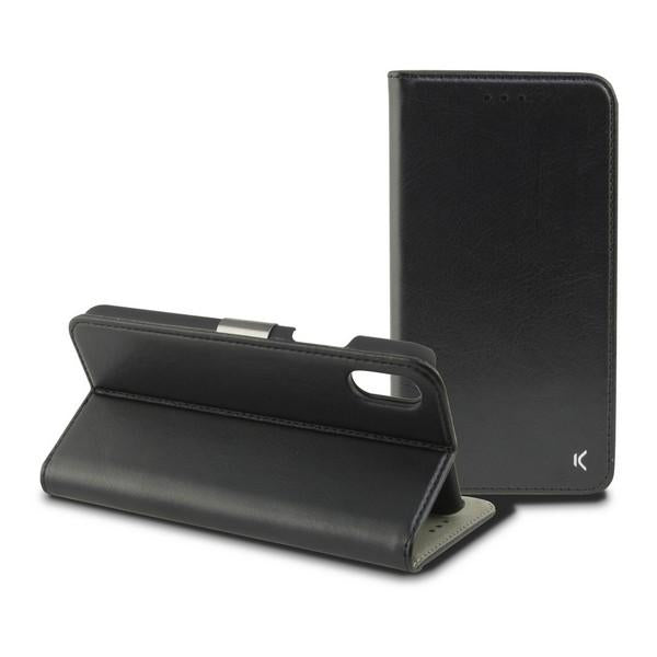 Custodia Folio per Cellulare Iphone Xs KSIX Nero - New Shop Generation
