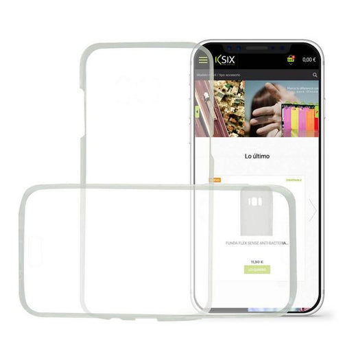 Custodia per Cellulare Iphone X KSIX Flex 360 (2 Pcs) - New Shop Generation