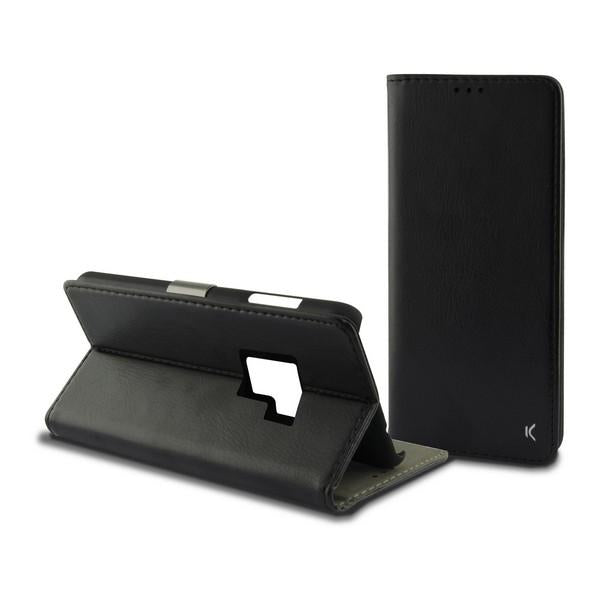 Custodia Folio per Cellulare Galaxy S9 Plus KSIX Slim Nero - New Shop Generation