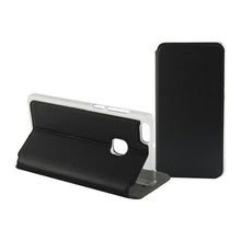 Carica l&#39;immagine nel visualizzatore di Gallery, Custodia con Copertura per Cellulare Huawei P Smart Contact Slim Nero Tessile Policarbonato - New Shop Generation