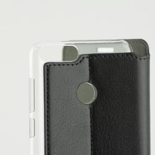 Carica l&#39;immagine nel visualizzatore di Gallery, Custodia con Copertura per Cellulare Huawei P Smart Contact Slim Nero Tessile Policarbonato - New Shop Generation