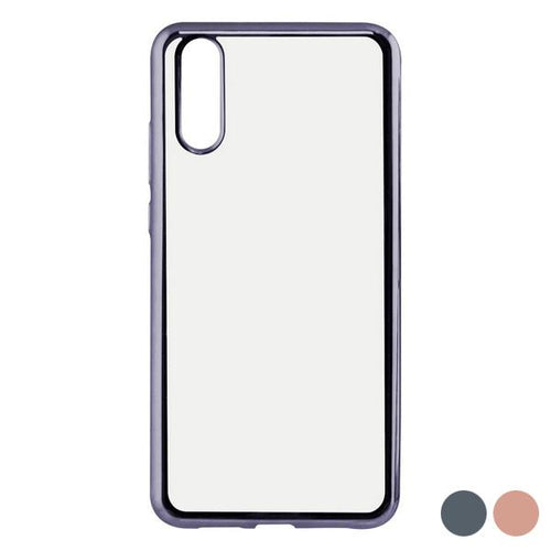 Custodia per Cellulare Huawei P20 KSIX Flex Metal TPU Flessibile - New Shop Generation