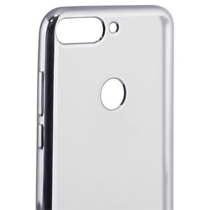Custodia per Cellulare Huawei Y7 2018 KSIX Flex Metal TPU Flessibile - New Shop Generation
