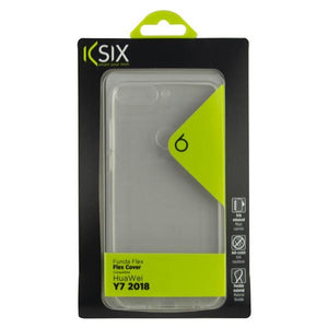 Custodia per Cellulare Huawei Y7 2018 KSIX Flex Trasparente - New Shop Generation