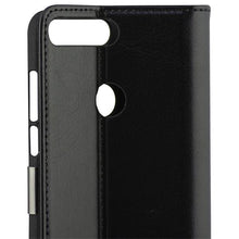 Carica l&#39;immagine nel visualizzatore di Gallery, Custodia Folio per Cellulare Huawei Y7 2018 KSIX Nero - New Shop Generation