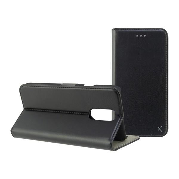 Custodia Folio per Cellulare Lg Q7 KSIX Nero - New Shop Generation