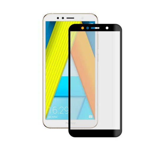 Protettore Schermo Vetro Temprato per Cellulare Honor 7a KSIX Extreme 2.5D Negro - New Shop Generation