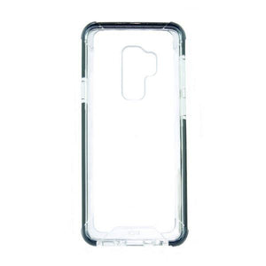 Custodia per Cellulare Samsung Galaxy S9+ KSIX Flex Armor TPU Policarbonato Nero Trasparente - New Shop Generation