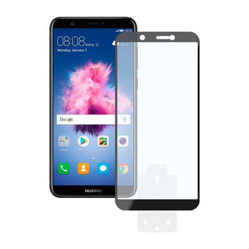 Protettore Schermo Vetro Temprato per Cellulare Huawei P Smart KSIX 2.5D Nero - New Shop Generation