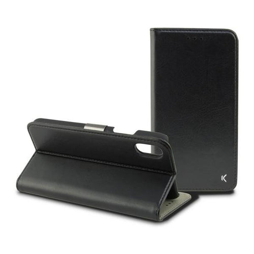 Custodia Folio per Cellulare Iphone Xs Max KSIX Nero - New Shop Generation