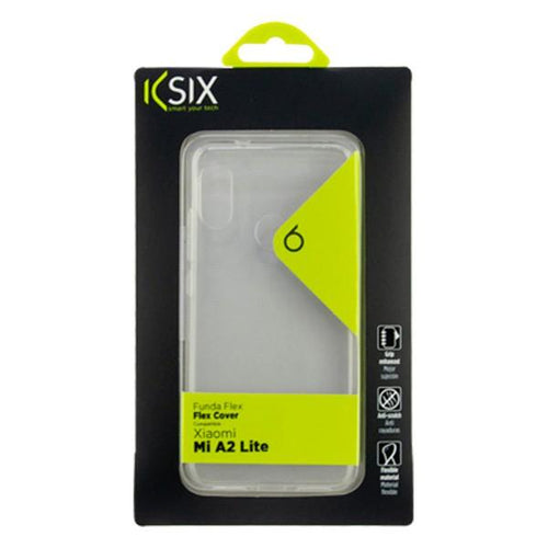 Custodia per Cellulare Xiaomi Mi A2 Lite KSIX Flex Trasparente - New Shop Generation