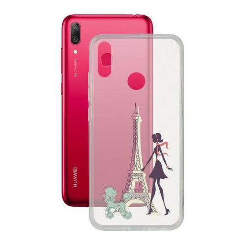Custodia per Cellulare Huawei Y7 2019 Contact Flex France TPU - New Shop Generation