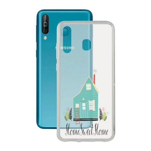Custodia per Cellulare Samsung Galaxy A40s Contact Flex Home TPU - New Shop Generation