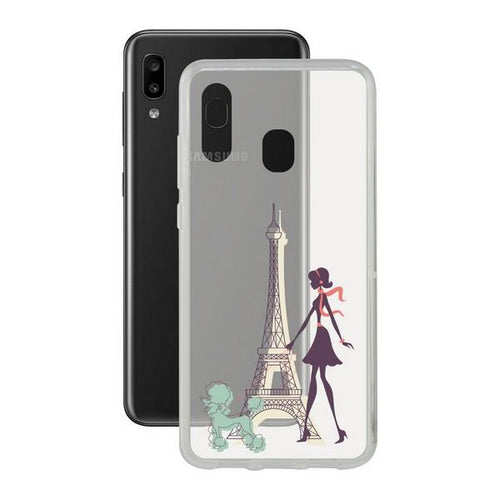 Custodia per Cellulare Samsung Galaxy A20e Contact Flex France TPU - New Shop Generation