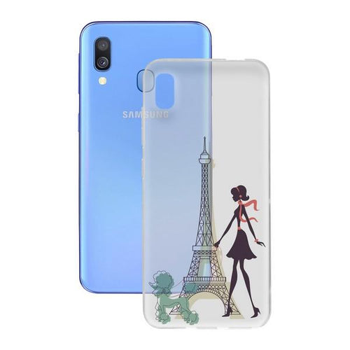 Custodia per Cellulare Samsung Galaxy A40 Contact Flex France TPU - New Shop Generation